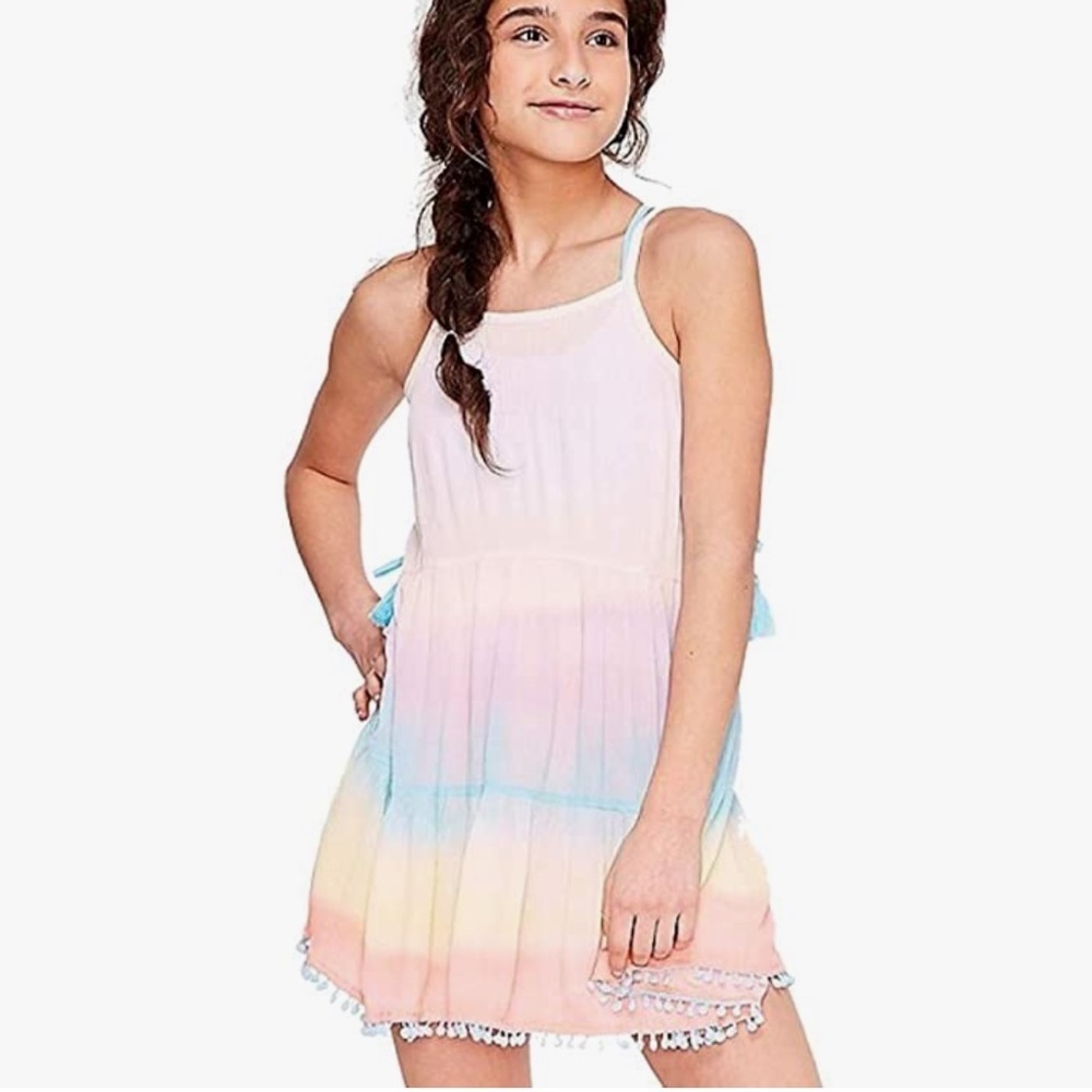 Justice Ombré Beach coverup